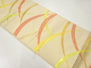 アンティーク 芝草模様織出し袋帯(材料)